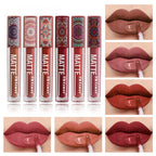 Bohemian Style Lip Lacquer – Velvet Matte No-Stain Transfer-Proof Lip Gloss 💄✨