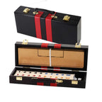 Deluxe Rummy Tile Game Set with Wooden Racks – 106 Tiles Classic Family Strategy Board Game🃏✨ G8Central
