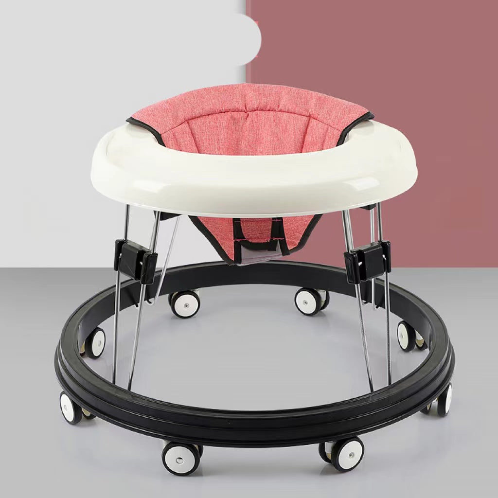 Multifunctional Baby Walker with Anti-Rollover Design & Music | 9-Height Adjustable Infant Walker (6–36 Months)