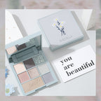 Cowherd 8 Colors Eyeshadow Palette – Tulip Sequins Glitter Eye Makeup ✨