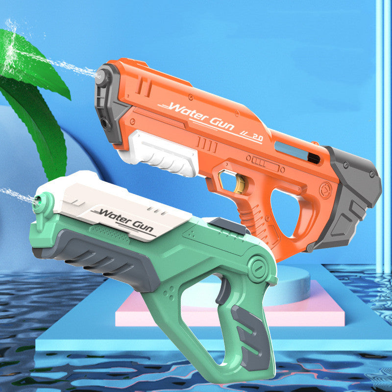 ⚡💦 Black Technology Electric Water Gun Toy – High-Power Automatic Water Blaster for Outdoor Summer Fun