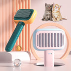 Cat Dog Hair Brush Hair Massage Comb Open-Knot Brush Grooming Cleaning Tool Stainless Steel Comb