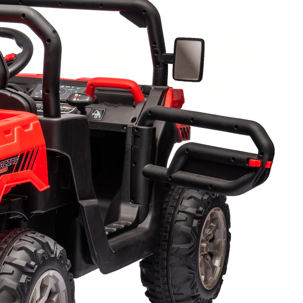 🚚 24V Kids Ride-On Dump Truck – 2-Seater UTV with 2×200W Motors, Working Dump Bed, Shovel & Parent Remote Control
