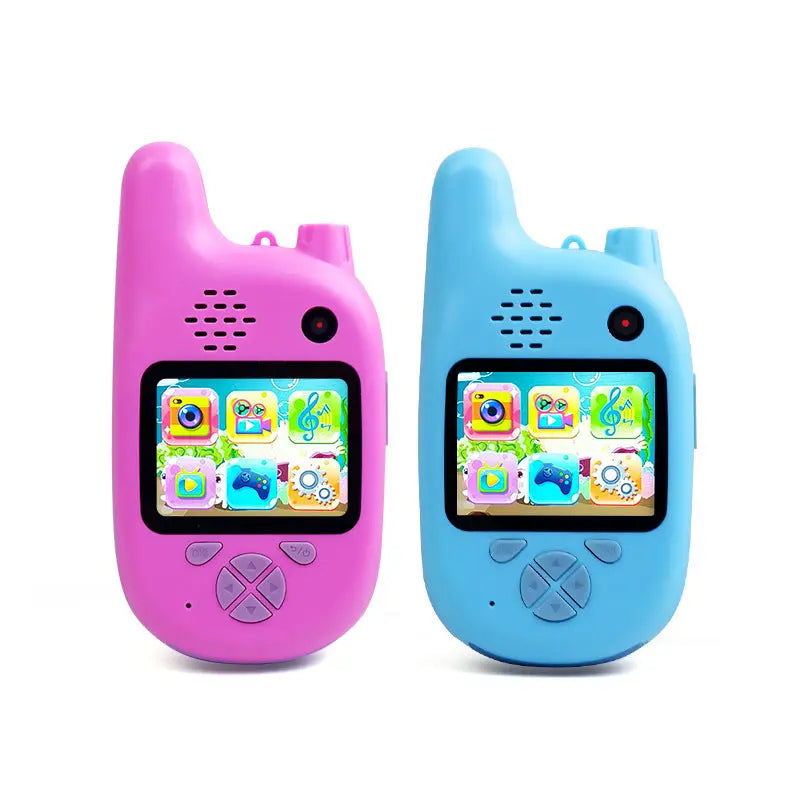 Walkie-Talkie Kids Camera Toys Mini HD Cartoon Cameras G8Central.com