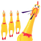 Screaming Chicken Pet Toy Venting Screaming Creative Prank G8Central.com