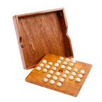 Wooden Shut The Box Game – Classic 2-4 Player Family Board Game, Party Fun, 8.6 x 8.6 in 🛍️