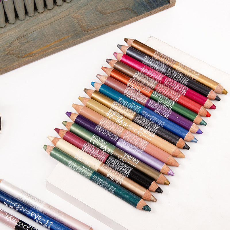 Makeup Two-Tone Eye Shadow Pen – Dual Color Eyeshadow Stick for Easy Eye Makeup ✨