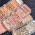 9 Color Daily Eyeshadow Palette – Natural Matte & Shimmer Eye Makeup ✨