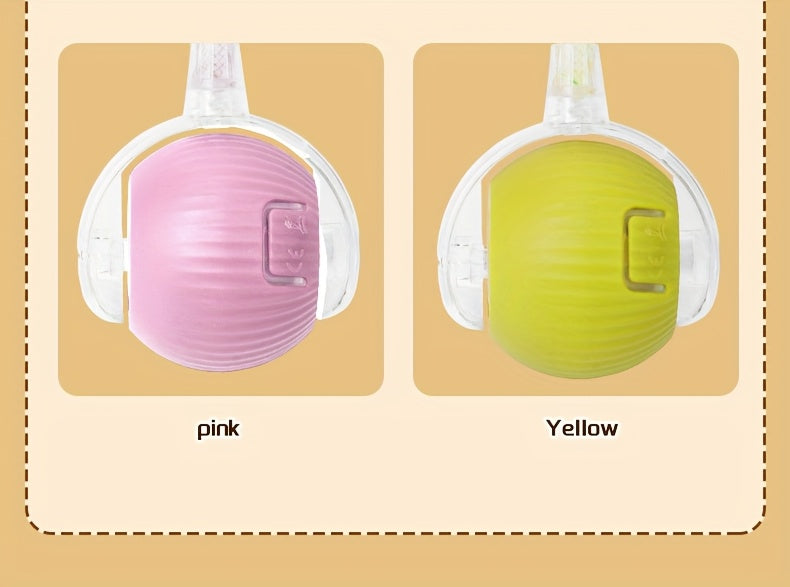 Interactive Cat Toy Ball with Automatic Movement &amp; Obstacle Avoidance