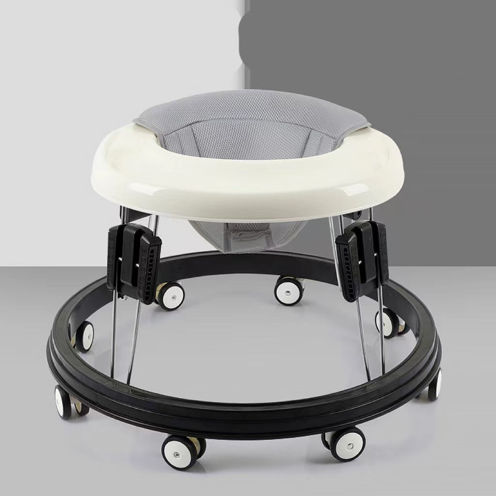 Multifunctional Baby Walker with Anti-Rollover Design & Music | 9-Height Adjustable Infant Walker (6–36 Months)