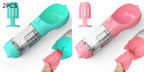 Pet Water Bottle Feeder Bowl Garbage Bag Storage Portable Pet Outdoor Travel 3 In 1 Dog Water Bottle