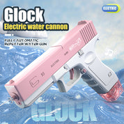2024 Glock Electric Water Toy Gun Spray Blaster Pistol Airsoft Summer Toys Swimming Pool Game Weapon Pistola For Kids