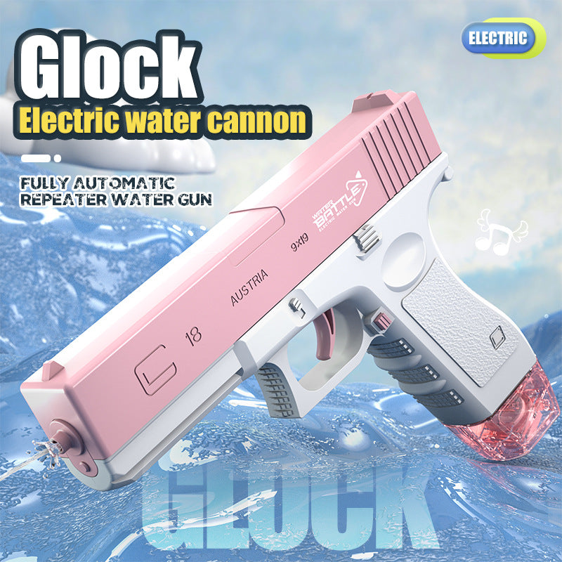 Glock Electric Water Toy Spray Blaster Airsoft Summer Toys Swimming Pool Game For Kids