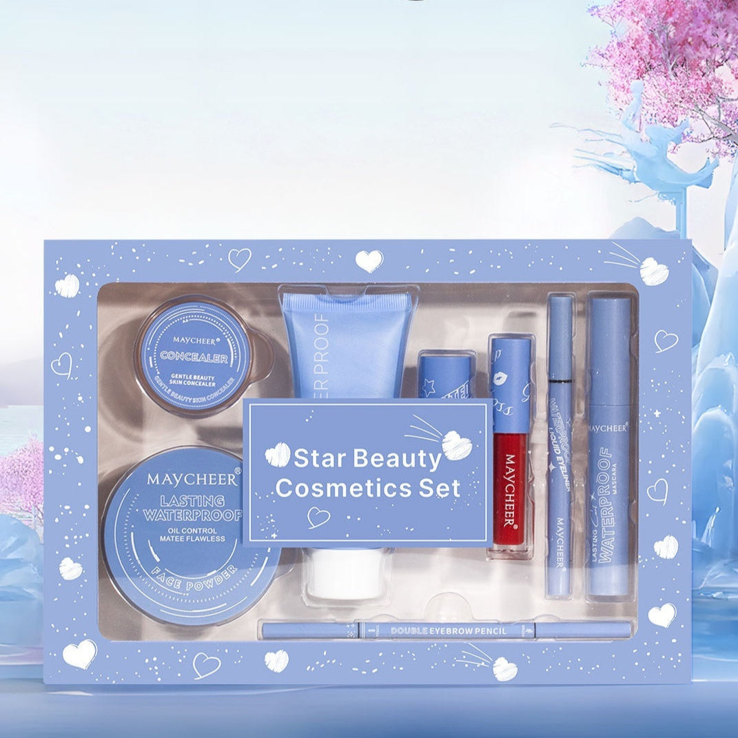 Heart-to-Heart Beauty Kit Mascara – Complete Makeup Gift Set 💄