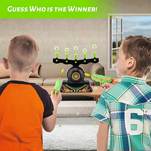 Shooting Targets for Nerf Guns Shooting Game Glow in The Dark Floating Ball Target Practice Toys for Kids Boys Hover Shot 1 Blaster Toy Gun 10 Soft Foam Balls 3 Darts Gift,Amazon Platform Banned G8Central.com