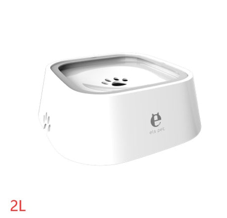 1.58 qt. Cat Dog Water Bowl Carried Floating Bowl Anti-Overflow Slow Water Feeder Dispenser Pet Fountain ABS&PP Dog Supplies