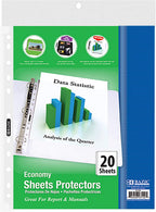 Economy Weight Top Loading Sheet Protectors (10/Pack).