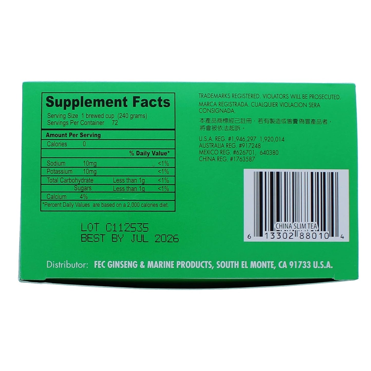 China Herbal Tea 🌱 Natural Botanical Blend | Caffeine‑Free Wellness Tea for Daily Balance🌿d for Men & Women | Caffeine‑Free Slimming Tea with Senna Leaf