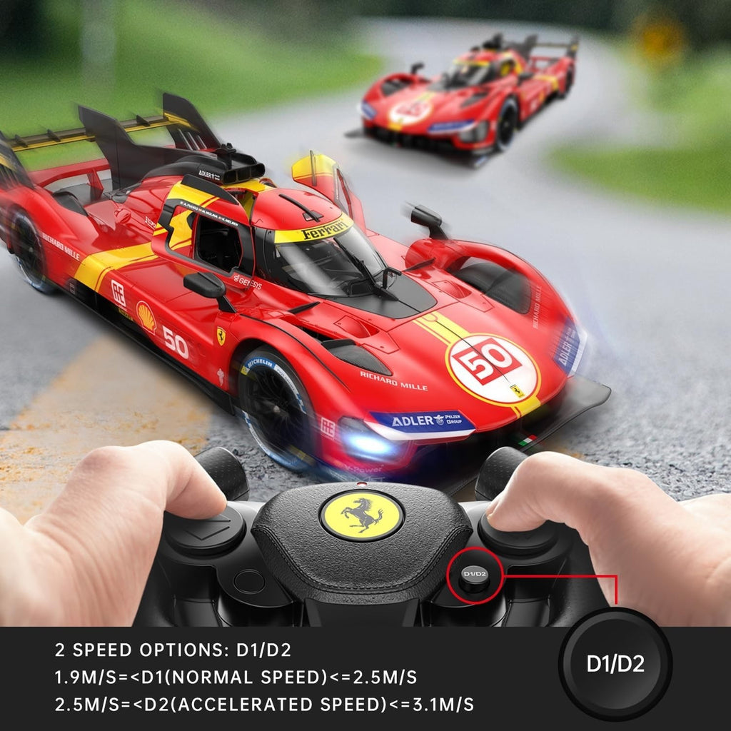 1:14 RC Ferrari 499P Le Mans Hypercar – High Speed Remote Control Racing Car 🏎️🔥✨