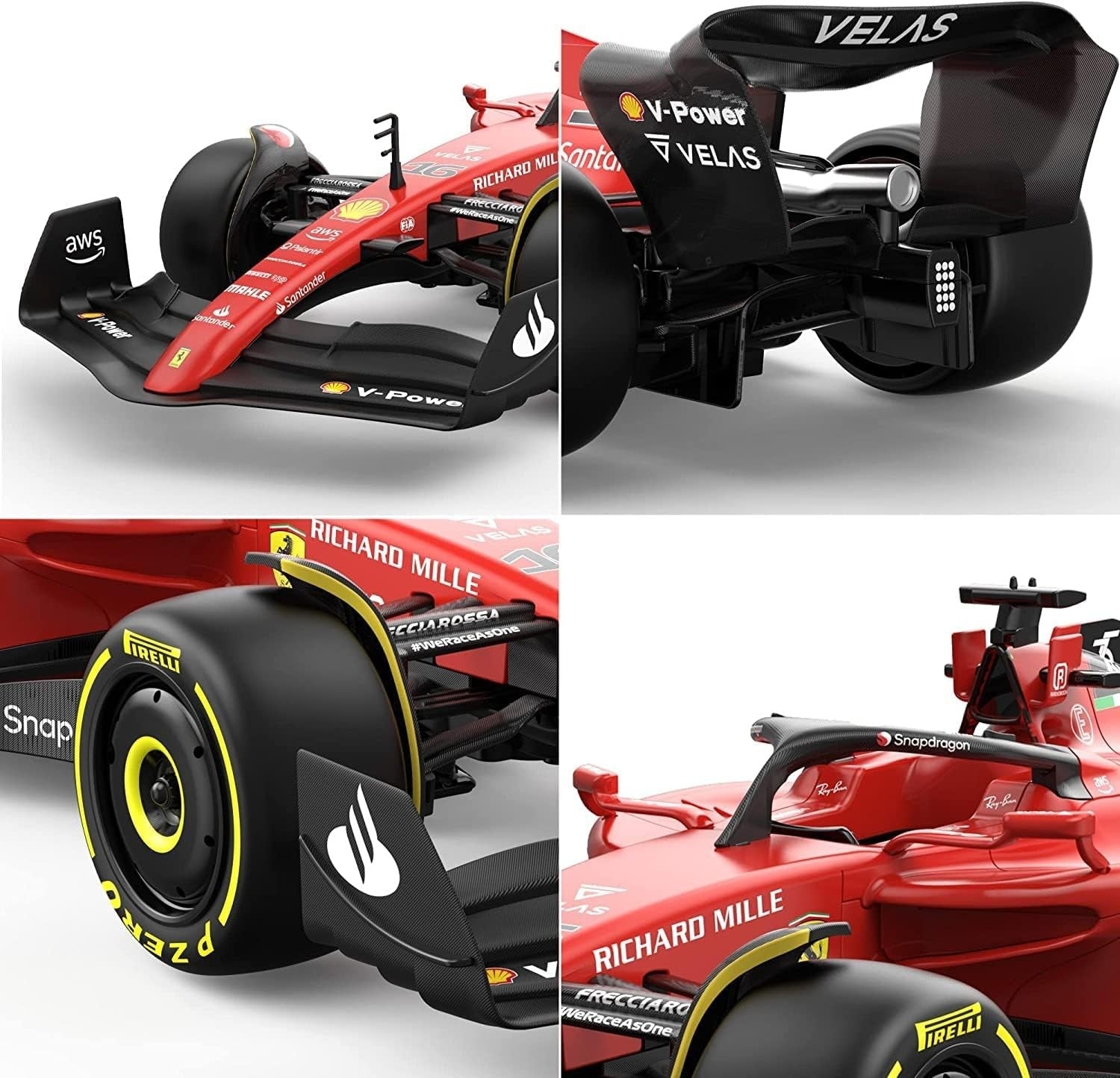 1:12 Ferrari F1-75 Remote Control Car – 2.4GHz Formula Racing RC Toy 🏎️🔥✨