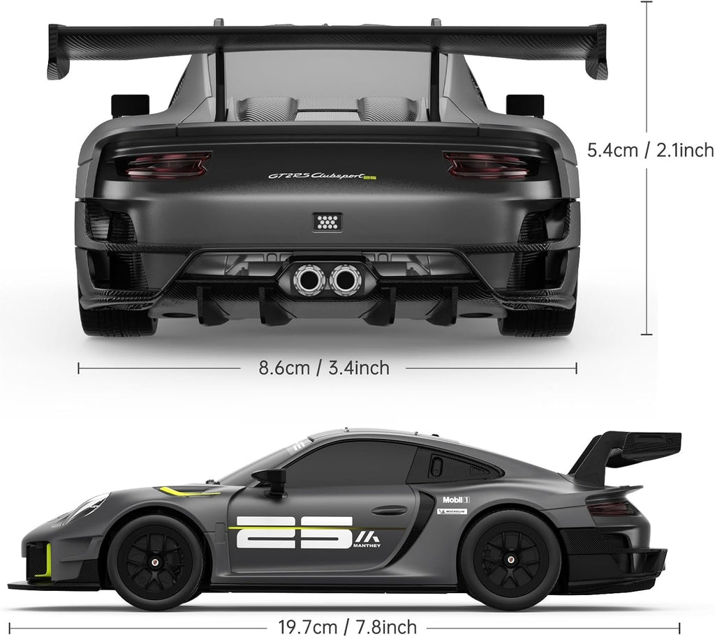 1:24 Scale RC Porsche 911 GT2 – Remote Control Sports Car 🚗💨✨