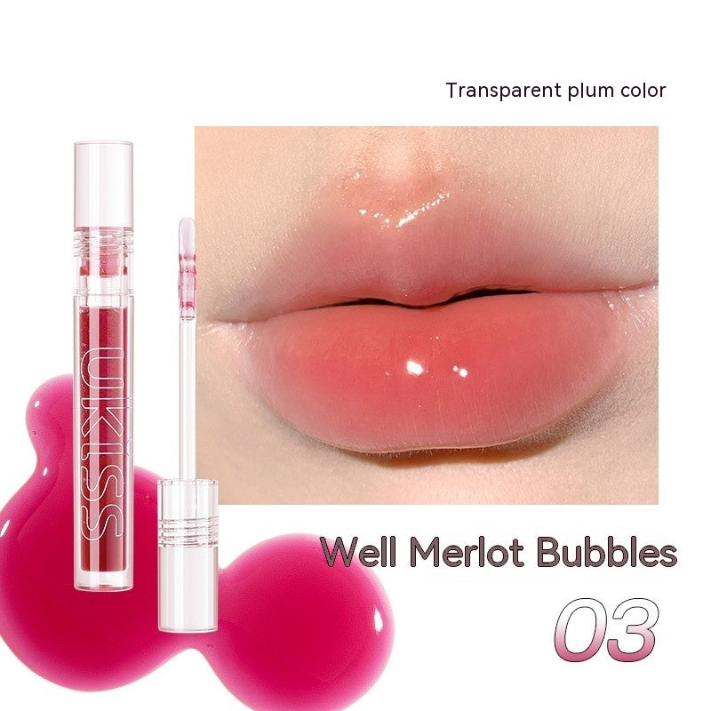 Transparent Lip Gloss Moisturizing Lipstick – Hydrating Clear Gloss for Shiny Lips 💄✨