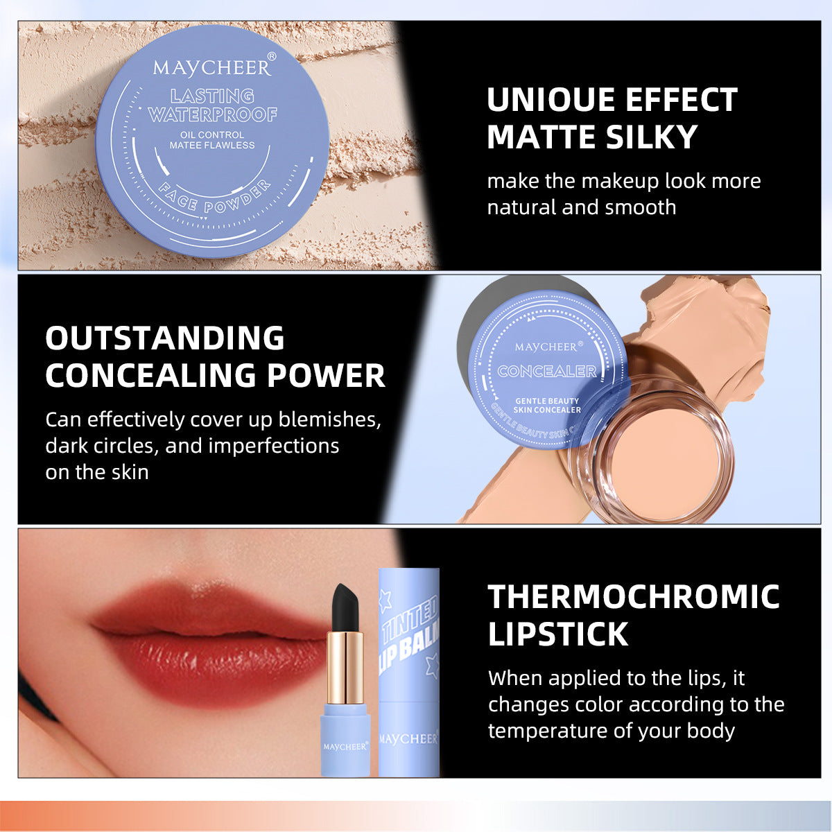 Heart-to-Heart Beauty Kit Mascara – Complete Makeup Gift Set 💄