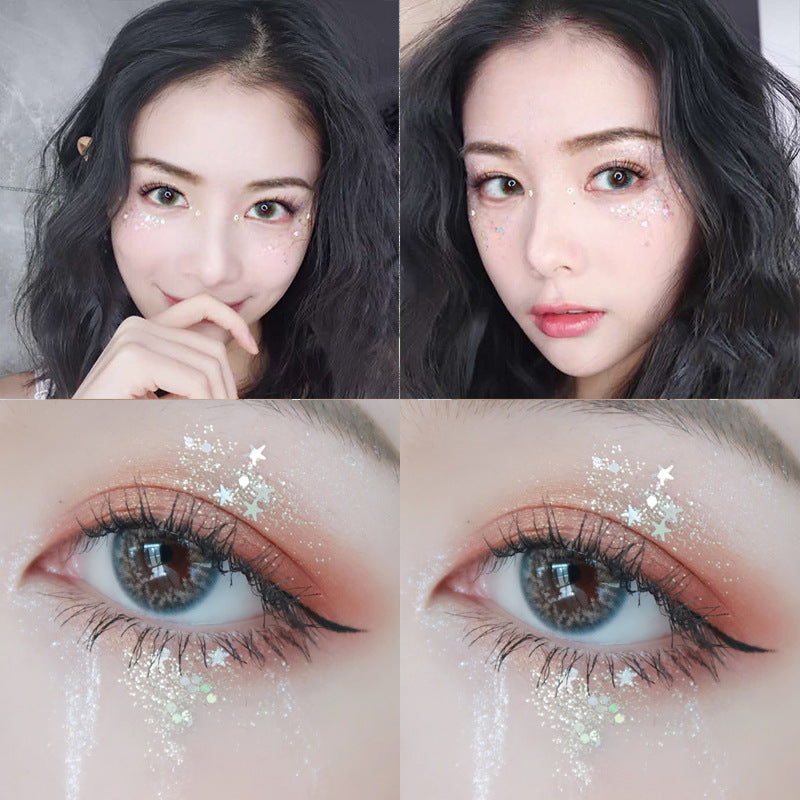 Children’s Stage Makeup Eye Glitter Eyeshadow – Sparkling Kids Performance Eye Makeup ✨