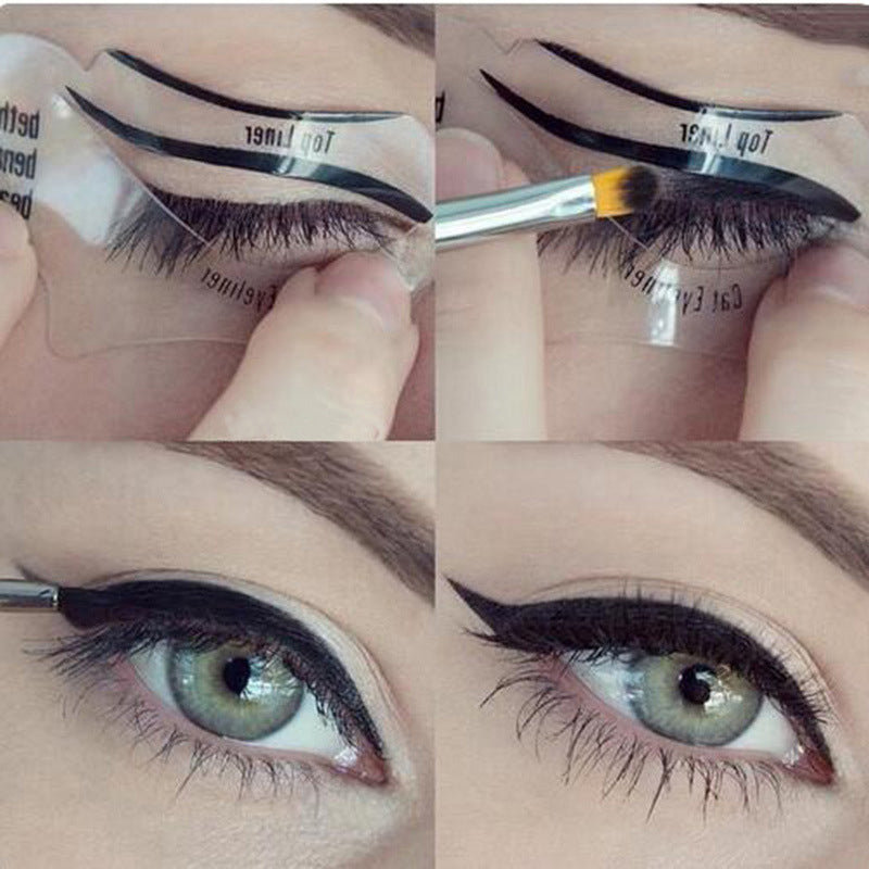Smoky Eye Makeup Eyeliner Aids – Reusable Eyeliner Guide Tool for Perfect Eye Makeup ✨