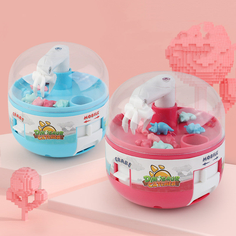 Mini Dinosaur Gashapon Toy Grabbing Machine for Kids
