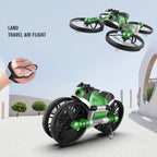 WiFi FPV RC Drone Motorcycle 2 in 1 Foldable Helicopter Camera 0.3MP Altitude Hold RC Quadcopter Motorcycle Drone 2 in 1 Dron G8Central.com