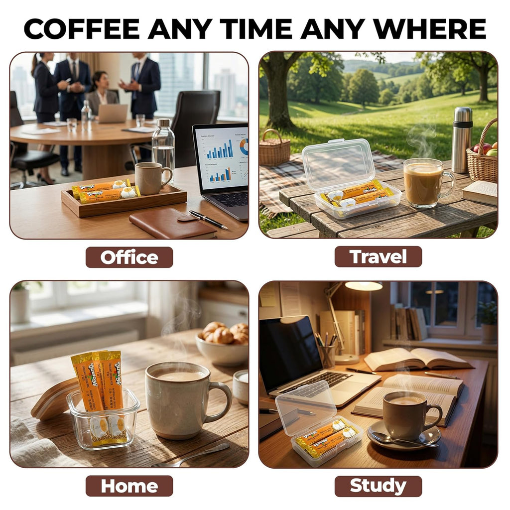 Vinacafe Vietnamese Instant Coffee 3-in-1 Mix – 100 Sticks (0.63oz Each), Smooth Medium Roast, Premium Milk Coffee Blend for Home, Office & Travel ☕❄️🚀