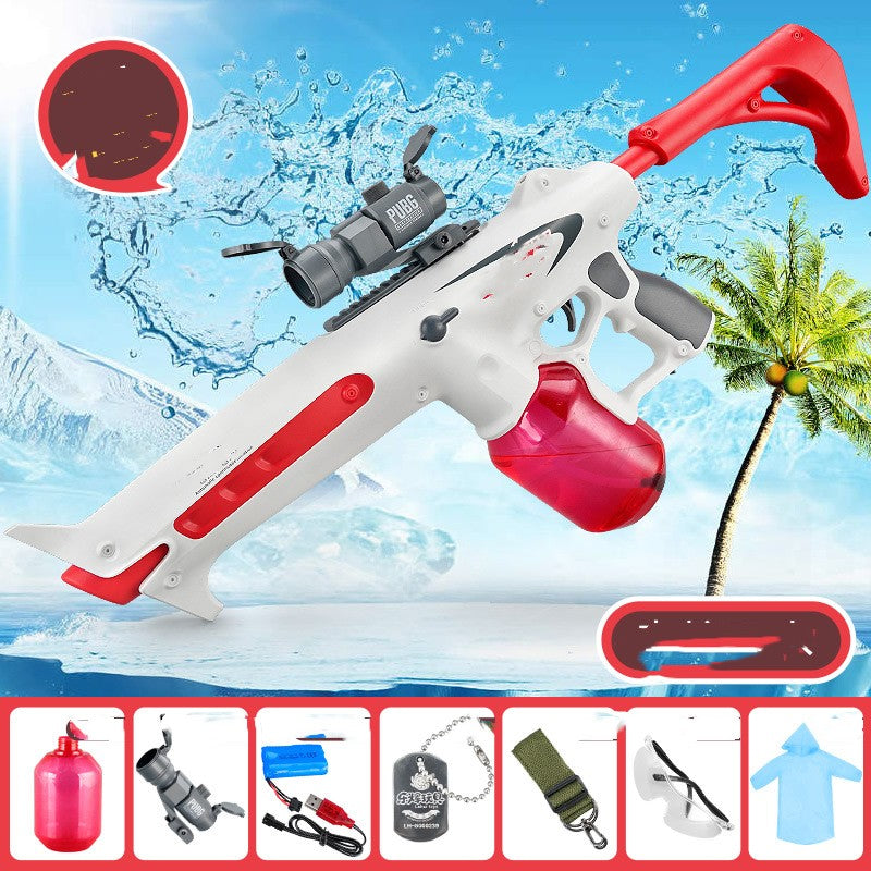 💦⚡ Electric Continuous Water Gun – Easy-Use Children’s Water Spray Toy for Summer Outdoor Fun