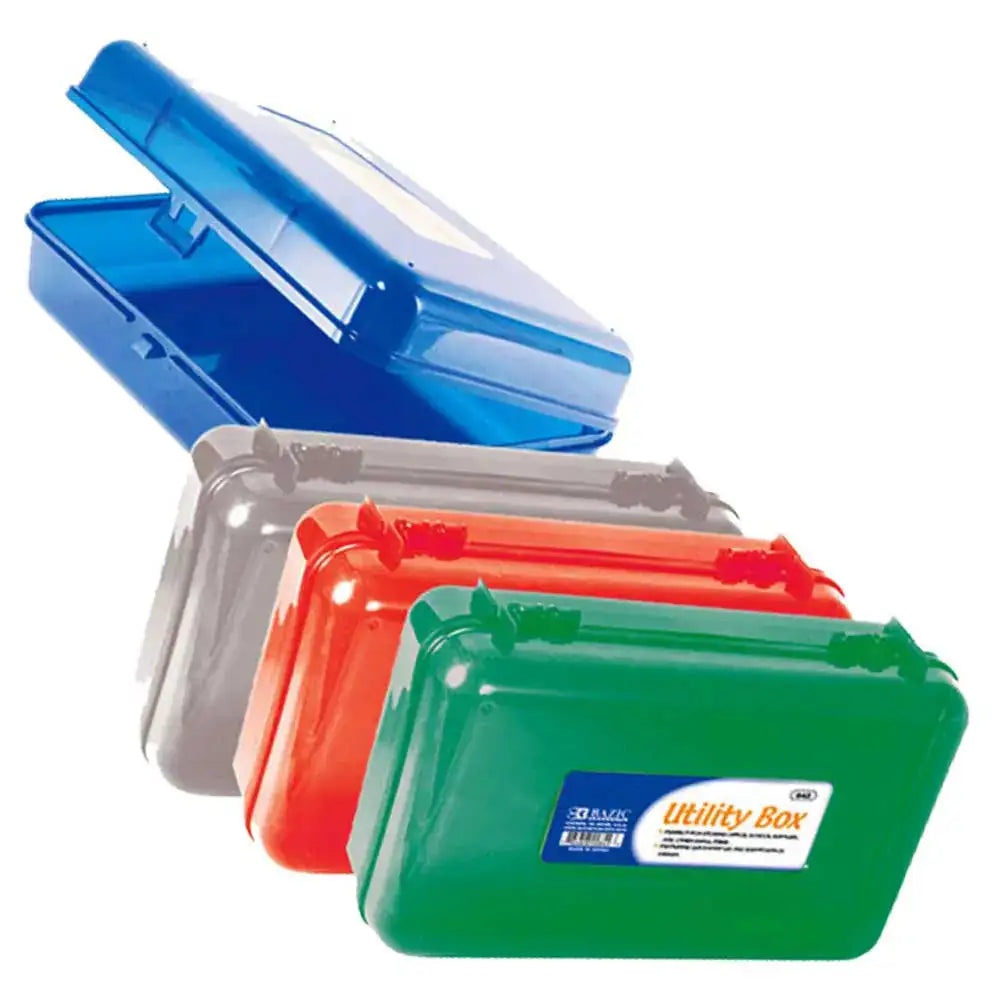 Pen & Pencil Cases Multipurpose for School and Office | CLASSIC 4 Assorted Colors - g8central.com