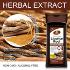 Licorice Root Oil Herbal Extract Liquid Extract Whitening Body Oil Extra Brightening Skin Care 200ml