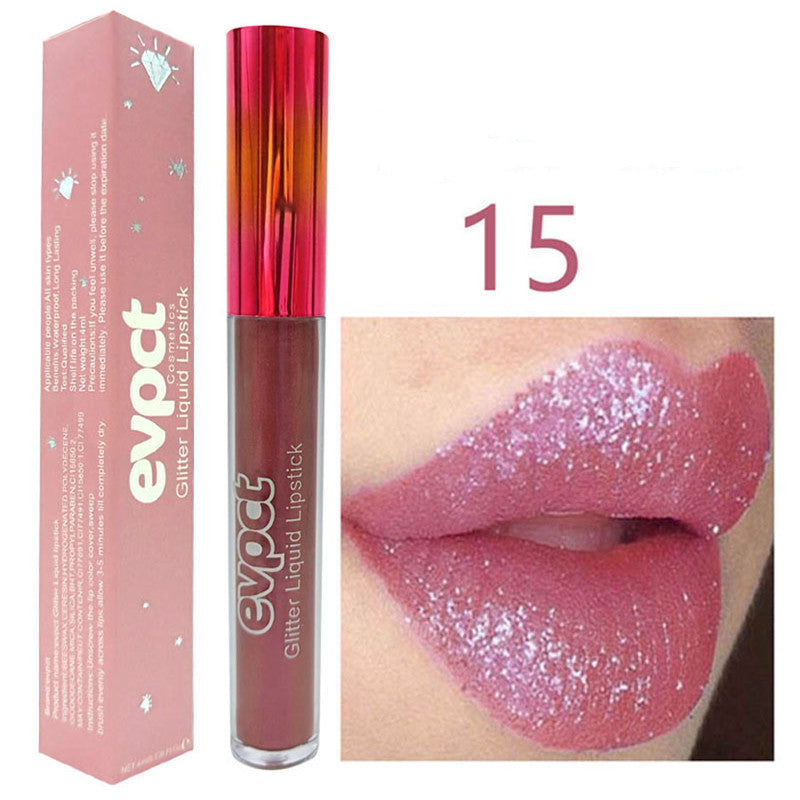 Metallic Lip Gloss Lipstick – Shiny Mirror Metallic Lip Color 💄✨