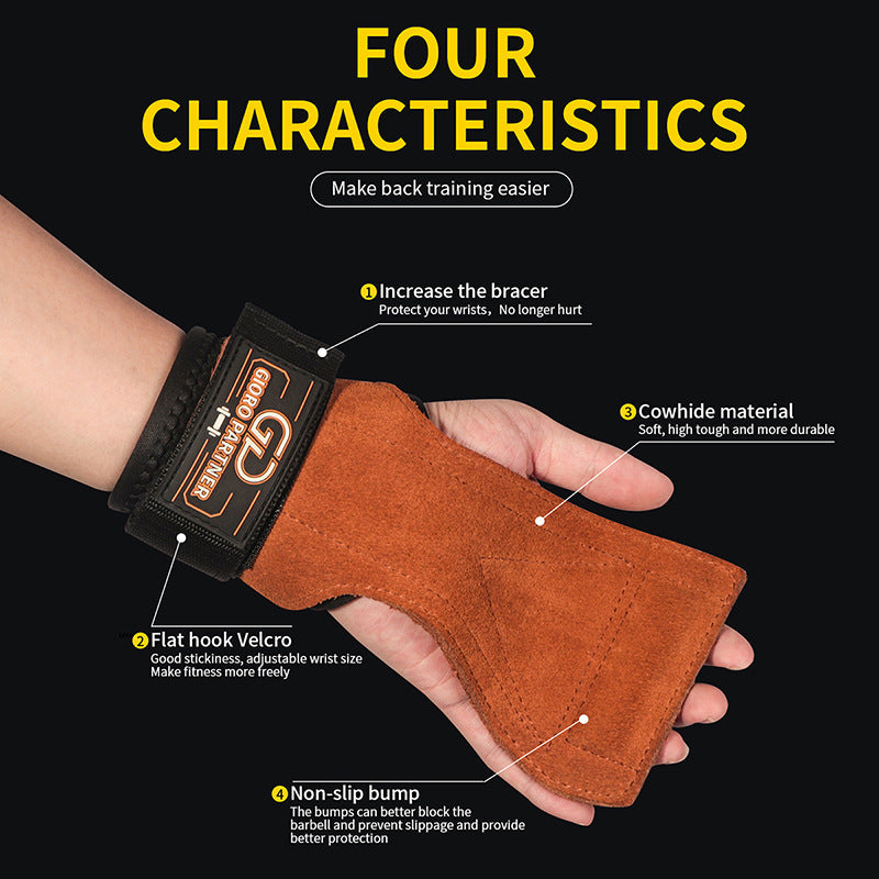 Non-slip Cowhide Palm Protector