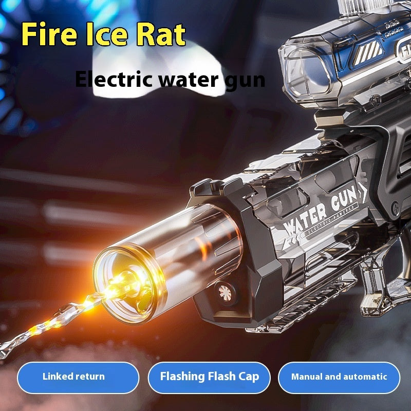 Electric Water Linkage Reborning High-Pressure Continuous Pulse Water Gun Toy