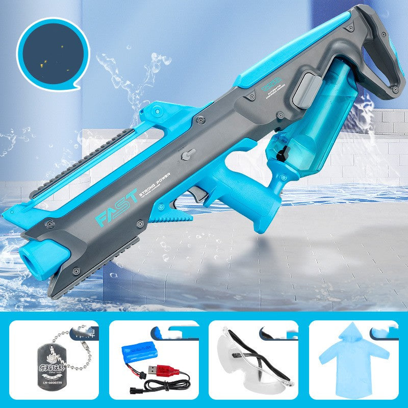 💦⚡ Electric Continuous Water Gun – Easy-Use Children’s Water Spray Toy for Summer Outdoor Fun