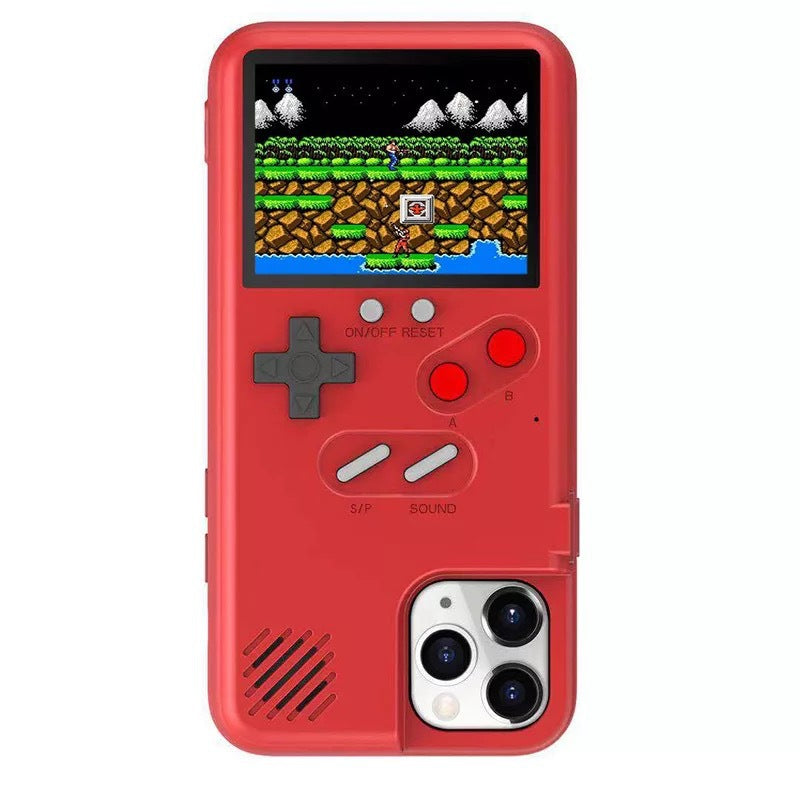 Vintage Retro Gameboy Color Screen Game iPhone Case All Inclusive