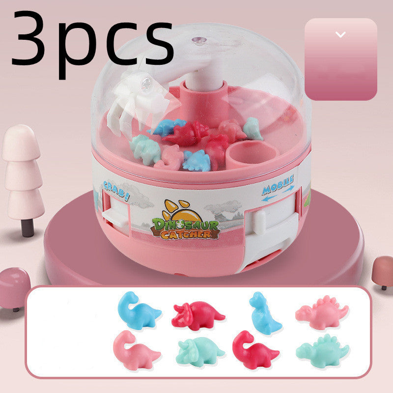Mini Dinosaur Gashapon Toy Grabbing Machine for Kids