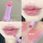 Garden Mirror Water Lip Gloss – Hydrating Solid Lip Lacquer Glossy Lipstick 💄✨