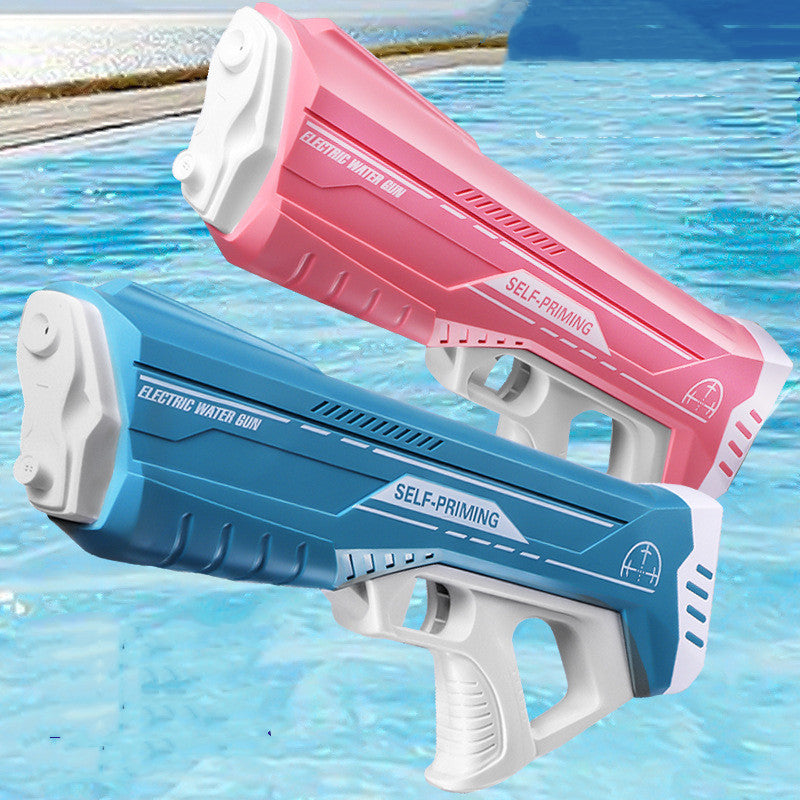 💦⚡ Automatic Water Feeding Electric Water Gun – Rechargeable Children’s Water Blaster Toy for Summer Outdoor Fun