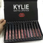 Lip Gloss 12 Bows Set – Liquid Lipstick Long Lasting Lip Makeup Collection 💄✨