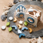 Montessori Educational Rocket Toys Baby Busy Box Calculate Graphic Cognition For Children g8central.com