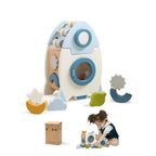 Montessori Educational Rocket Toys Baby Busy Box Calculate Graphic Cognition For Children g8central.com