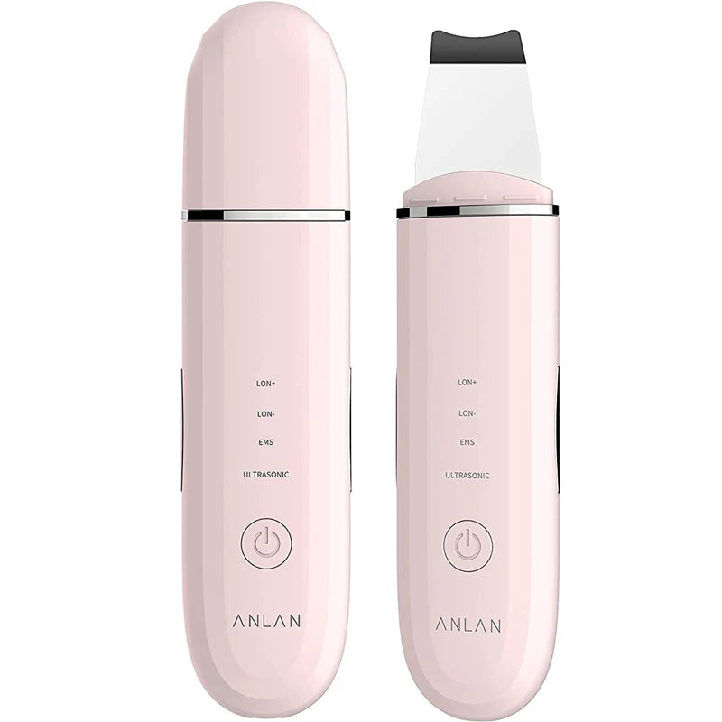 ✨🧖‍♀️ ANLAN Ultrasonic Skin Scrubber 💎 | Deep Cleaning Peeling Shovel Facial Cleaner 🫧 | Ultrasonic Face Lifting & Skin Care Device