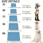 ❄️🐾 Dog Cooling Mat – Summer Pet Cold Bed Ice Pad