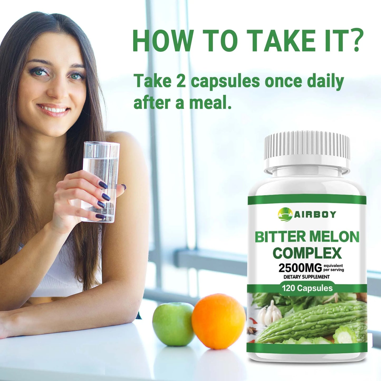 Bitter Melon Complex Capsules – Metabolic & Digestive Support (120 Count)