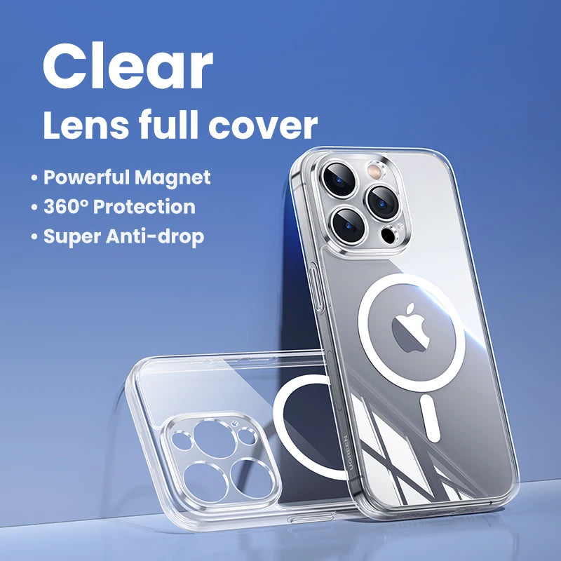 UGREEN Magnetic TPU Case for iPhone 17 / 16 / 15 / 14 / 13 Pro Max